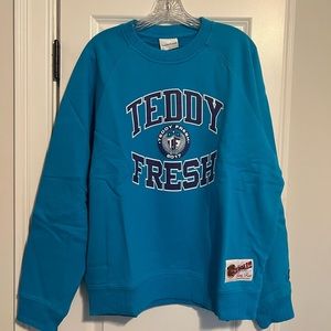 Blue Teddy Fresh graphic crewneck
